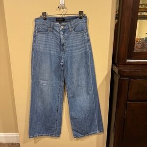 Banana Republic Women’s Wide Leg, High Rise Petite Jeans~Size 27/4